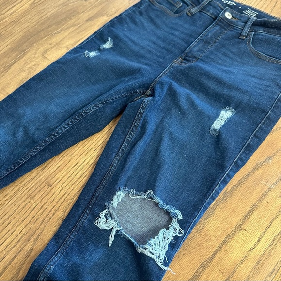 Old Navy 360 Rockstar Extra High Rise Super Skinny Jeans Size 4 - Picture 7 of 9
